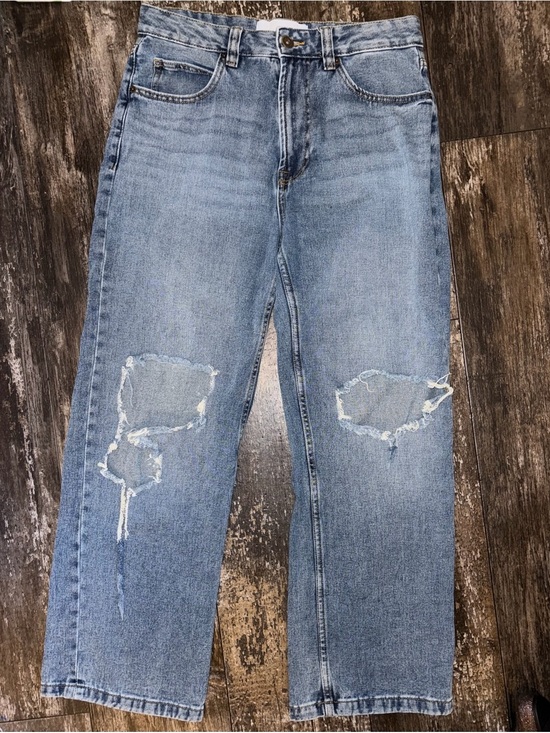 Paper Denim & Cloth Denim - Paper Denim & Cloth Light Blue Distressed Jeans